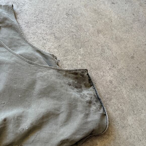 Men's Vintage 90's Texsport Fieldwear Brown Gray Zip Up Hunting Utility Vest XL - Picture 8 of 9